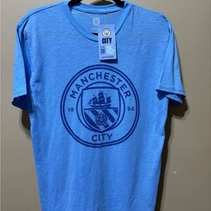 Manchester City Blue Short Sleeve Tee Kevin De Bruyne #17